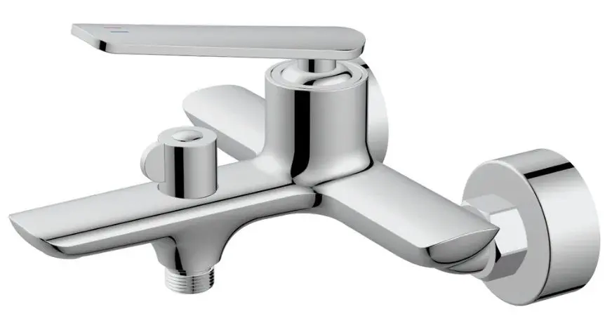 Смеситель для ванны и душа Lave 3078 (Chrome)