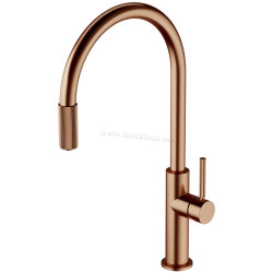 Смеситель для мойки Omnires Switch (Brushed Copper)
