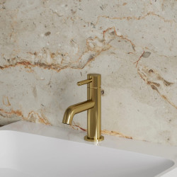 Смеситель для умывальника Omnires Y Y1210NGLB (Brushed Gold) Thumb