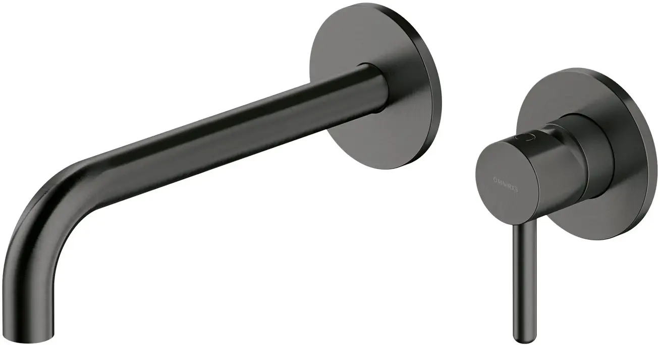 Baterie pentru lavoar Omnires Y Y1215HLGR (Brushed Graphite)