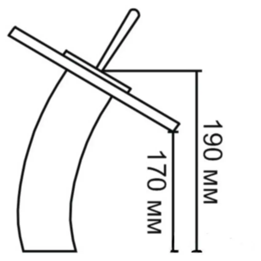 Baterie pentru lavoar Potato P1194X (Chrome) - 3