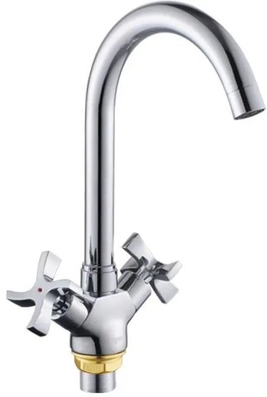 Смеситель для умывальника Potato P4156 (Chrome)