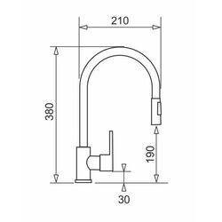 Смеситель для кухни Pyramis Idea 090941238 (Chrom) Thumb