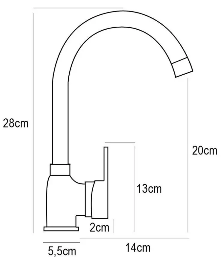 Смеситель для мойки Pyramis Bello 090913801 (Chrome) - 3