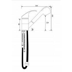 Baterie pentru chiuveta Pyramis Fido 090921938 (Graphite Carbon) Thumb