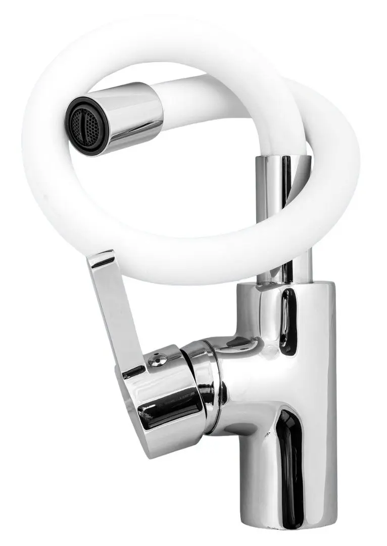 Смеситель для мойки Pyramis Flessi 090919538 (White/Chrome) - 2