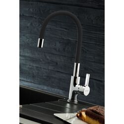 Baterie pentru chiuveta Pyramis Flessi 090919638 (Black/Chrome) Thumb