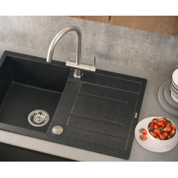 Смеситель для мойки Quadron Caren (Brushed Steel) Thumb