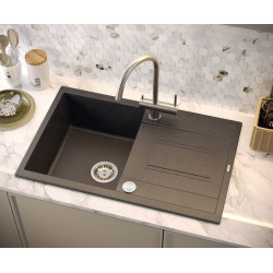 Смеситель для мойки Quadron Caren (Brushed Steel) Thumb