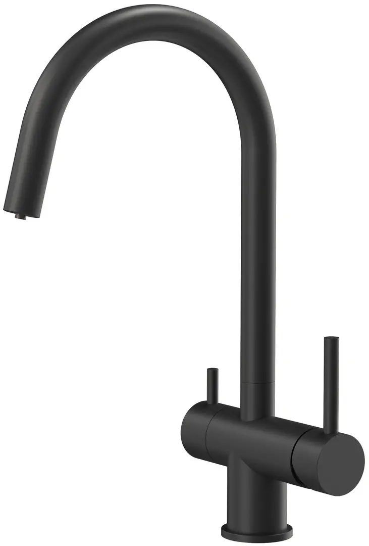 Смеситель для мойки Quadron Caren (Pure Carbon)