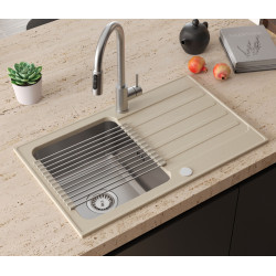 Смеситель для мойки Quadron Cindy (Brushed Steel) Thumb