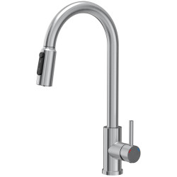 Смеситель для мойки Quadron Cindy (Brushed Steel)
