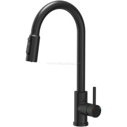 Смеситель для мойки Quadron Cindy (Pure Carbon)