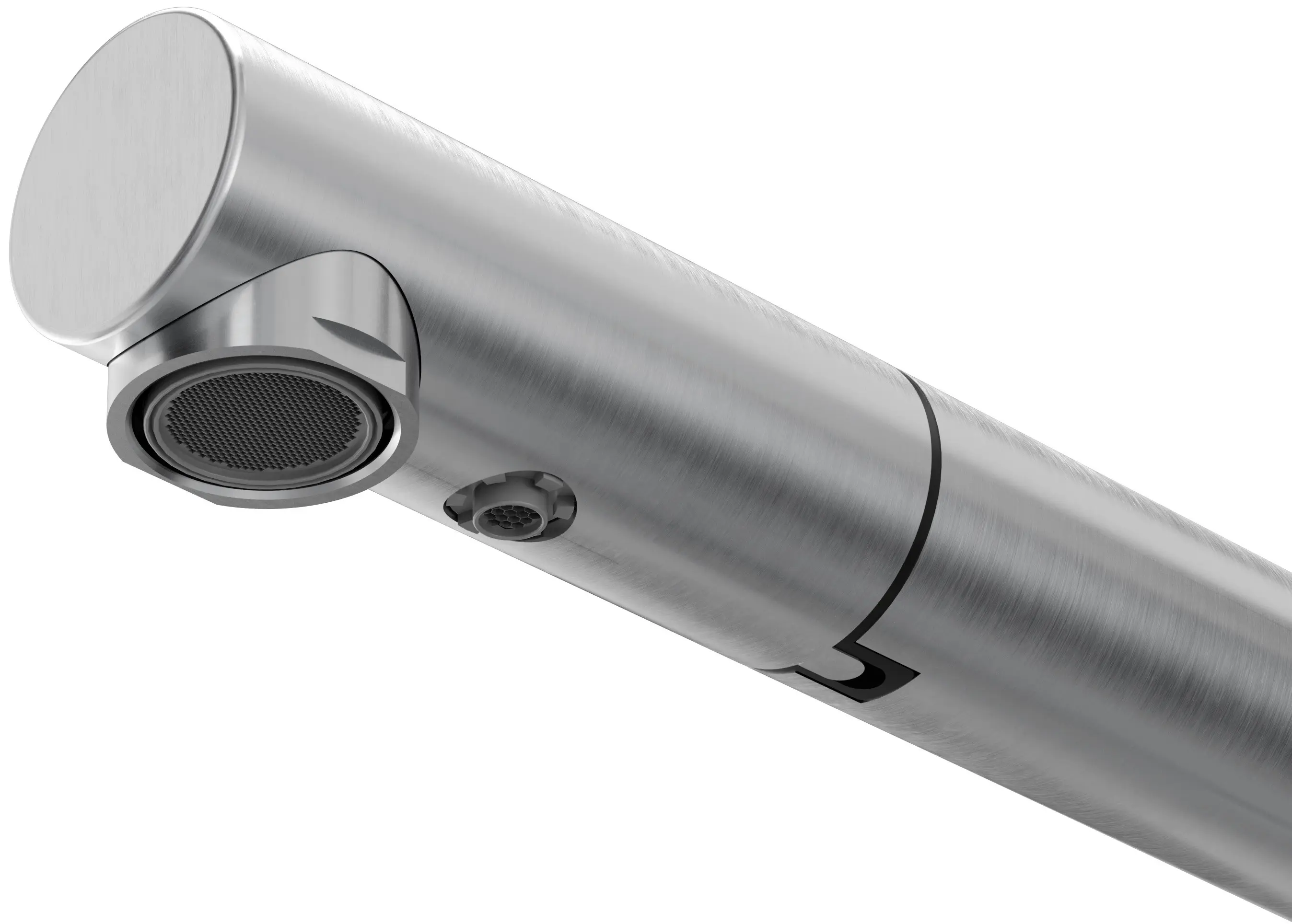 Смеситель для мойки Quadron Ellen (Brushed Steel) - 3