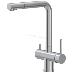 Смеситель для мойки Quadron Ellen (Brushed Steel)