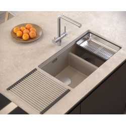 Смеситель для мойки Quadron Ellen (Brushed Steel) Thumb