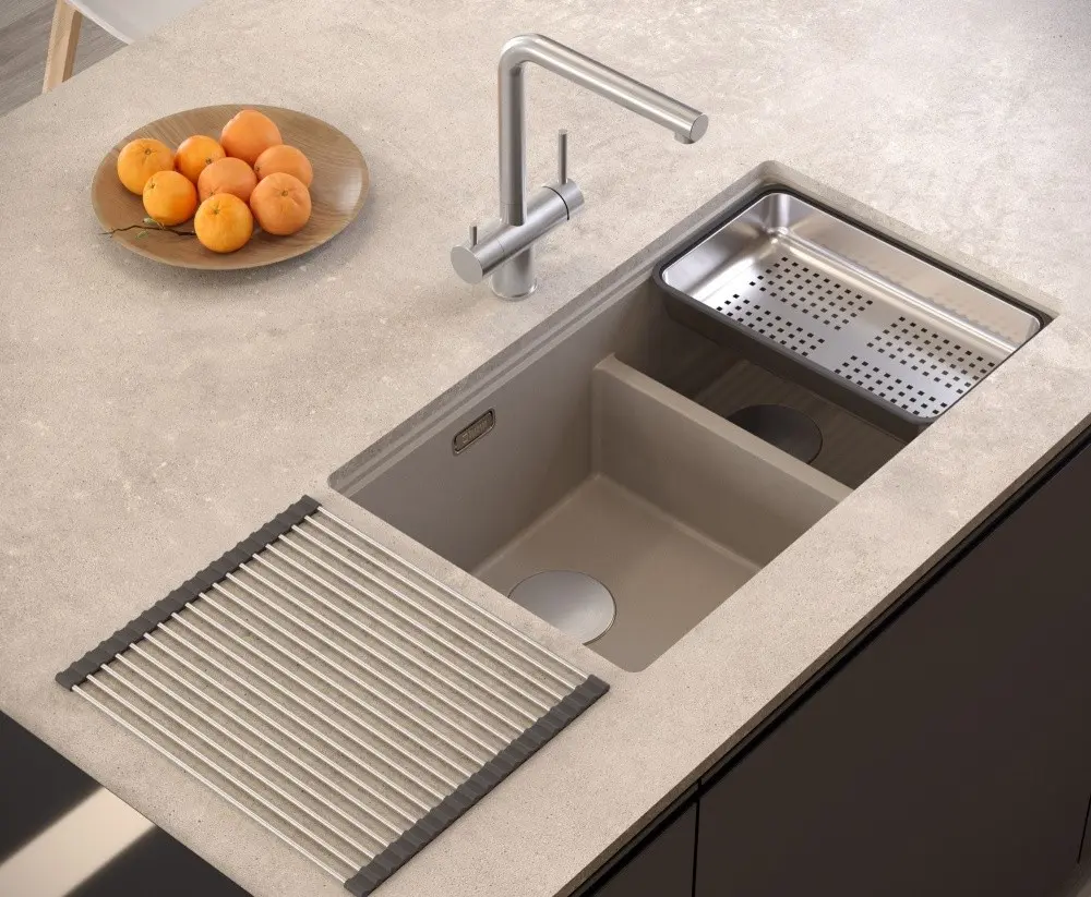 Смеситель для мойки Quadron Ellen (Brushed Steel) - 6