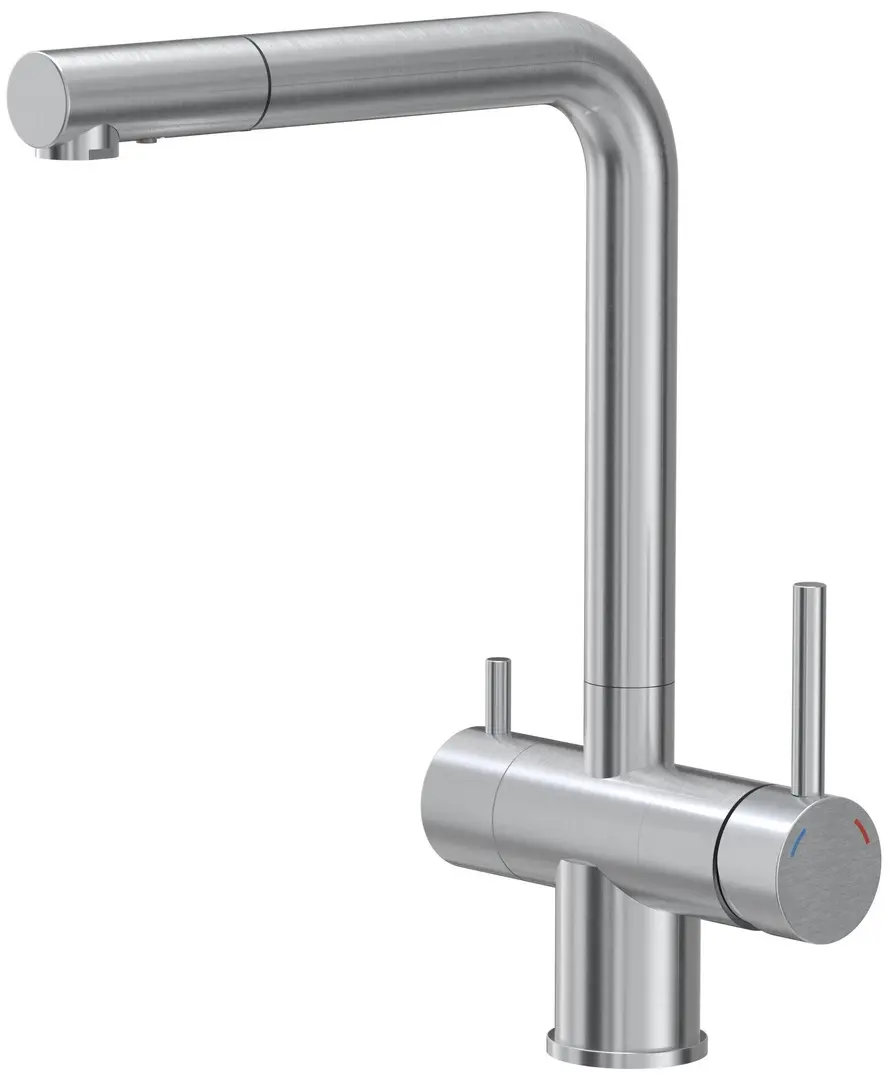 Смеситель для мойки Quadron Ellen (Brushed Steel)
