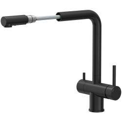 Смеситель для мойки Quadron Ellen (Pure Carbon) Thumb
