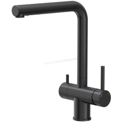Смеситель для мойки Quadron Ellen (Pure Carbon)