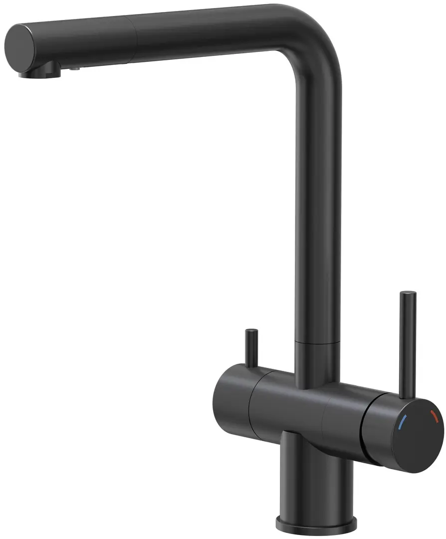 Смеситель для мойки Quadron Ellen (Pure Carbon)