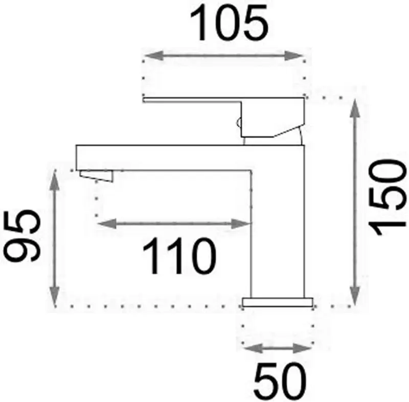 Baterie pentru lavoar Rea Fenix B7894 (Black) - 3
