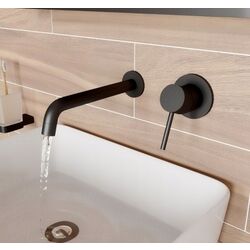 Baterie pentru lavoar Rea Lungo B0969 + Box (Black) Thumb