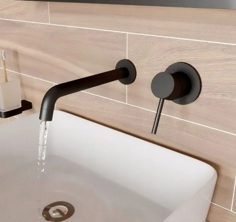 Baterie pentru lavoar Rea Lungo B0969 + Box (Black) - 3