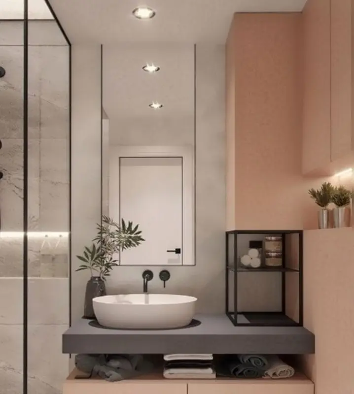 Baterie pentru lavoar Rea Lungo B0969 + Box (Black) - 5