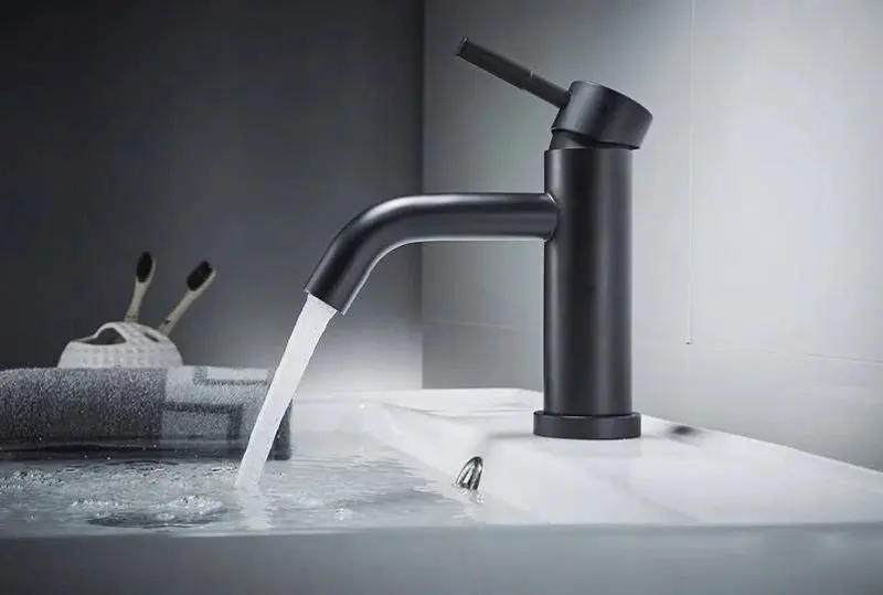 Baterie pentru lavoar Rea Lungo B4102 (Black) - 4