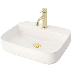 Смеситель для умывальника Rea Lungo B4520 (Light Gold) Thumb