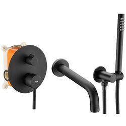 Baterie pentru baie Rea Lungo P6300 (Black)