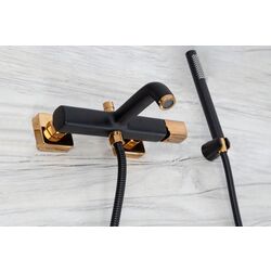 Смеситель для ванны Rea Salto B6352 (Gold/Black) Thumb