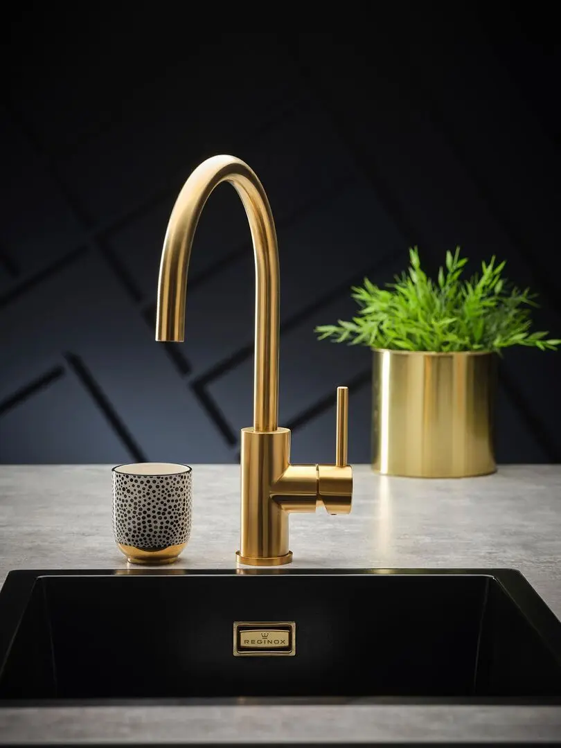 Смеситель для мойки Reginox Cano R30509 (Gold)