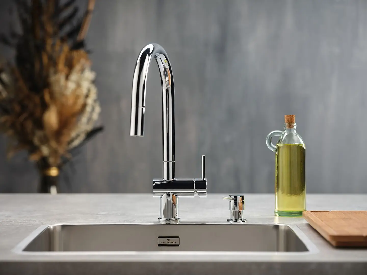 Baterie pentru chiuveta Reginox Flint R31650 (Chrome)