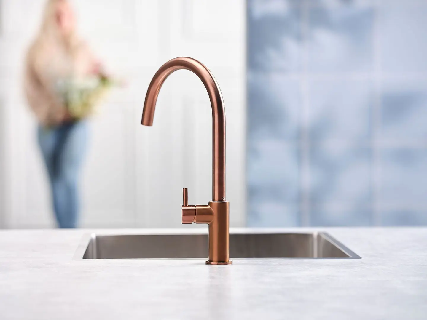 Смеситель для мойки Reginox Levisa R35290 (Copper Rose)