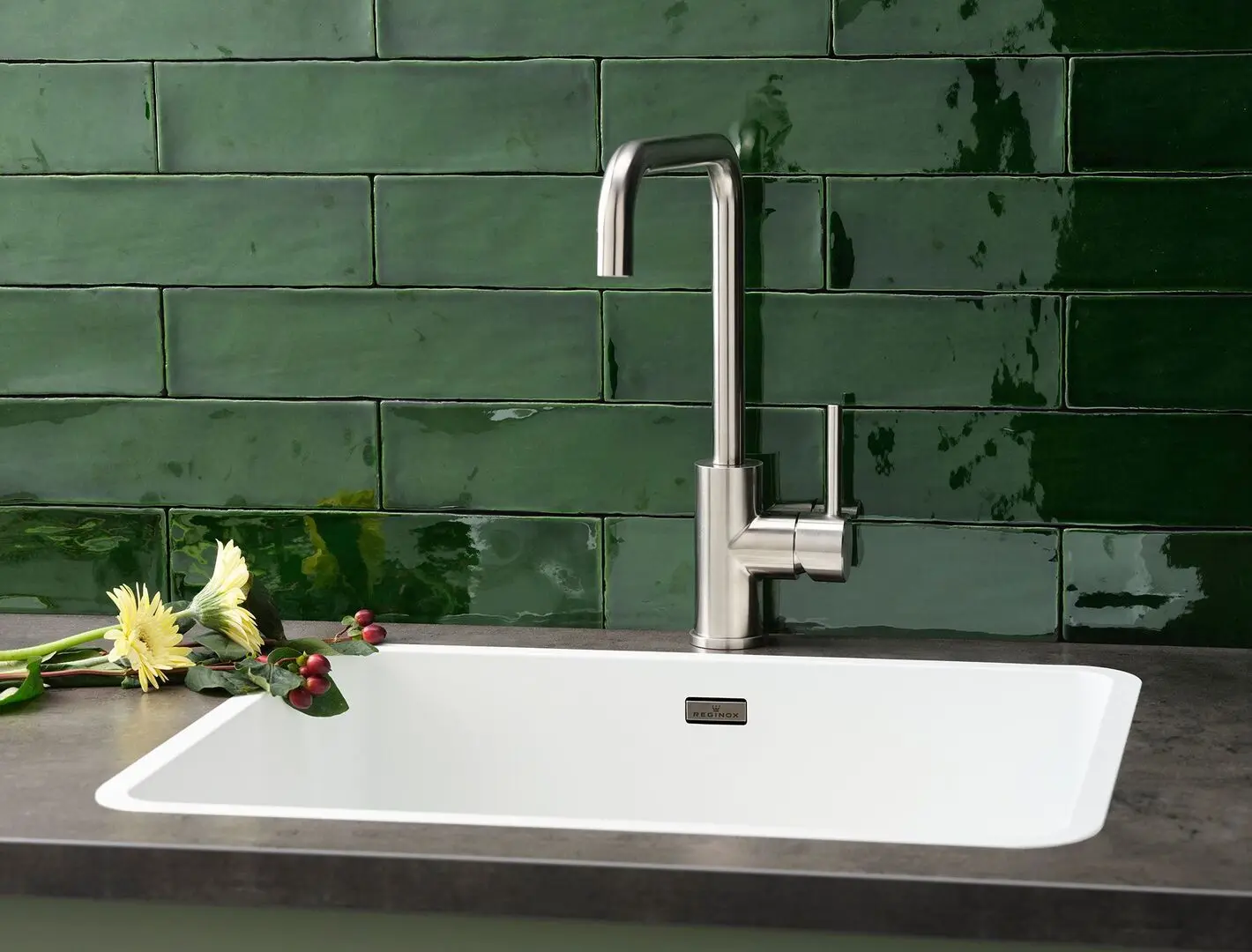 Baterie pentru chiuveta Reginox Logan R31797 (Inox)