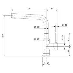 Baterie pentru chiuveta Reginox Palm R34583 (Inox) Thumb
