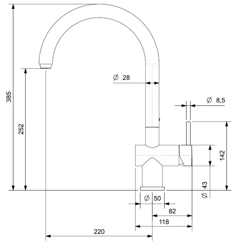 Baterie pentru chiuveta Reginox Yampa R34781 (White)