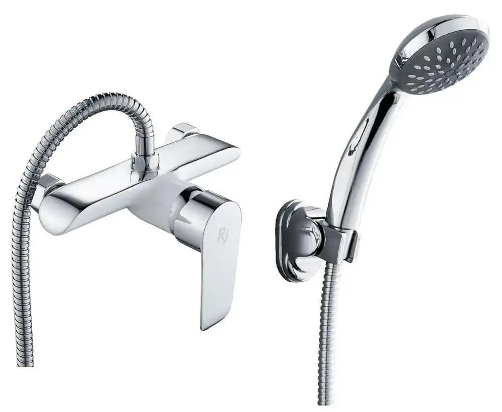 Смеситель для душа RJ Fly RBZ084-5W (Chrome/White)