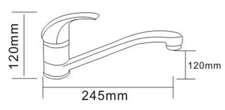 Смеситель для мойки RJ Aurora RBZ029-6G (Beige) - 3