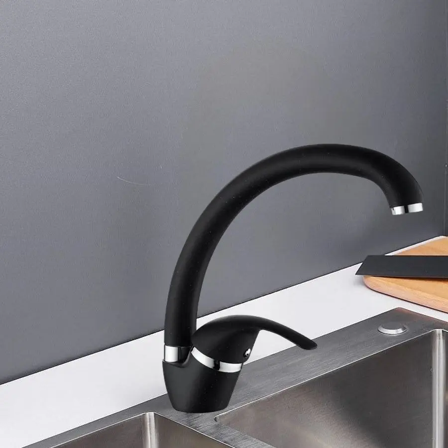 Смеситель для мойки RJ Aurora RBZ029-8BN (Black)