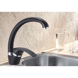 Смеситель для мойки RJ Baron RBZ014-8B (Black) Thumb