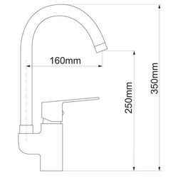 Смеситель для мойки RJ Raft RBZ075-8M (Chrome) Thumb