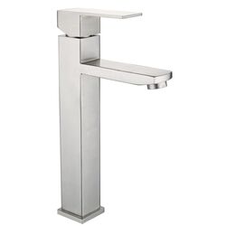 Смеситель для умывальника RJ Cube S RBSS201-1B (Stainless Steel)