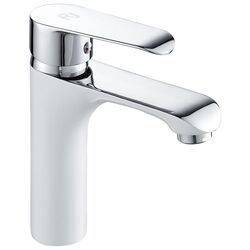 Смеситель для умывальника RJ Fly RBZ084-1W (Chrome/White)