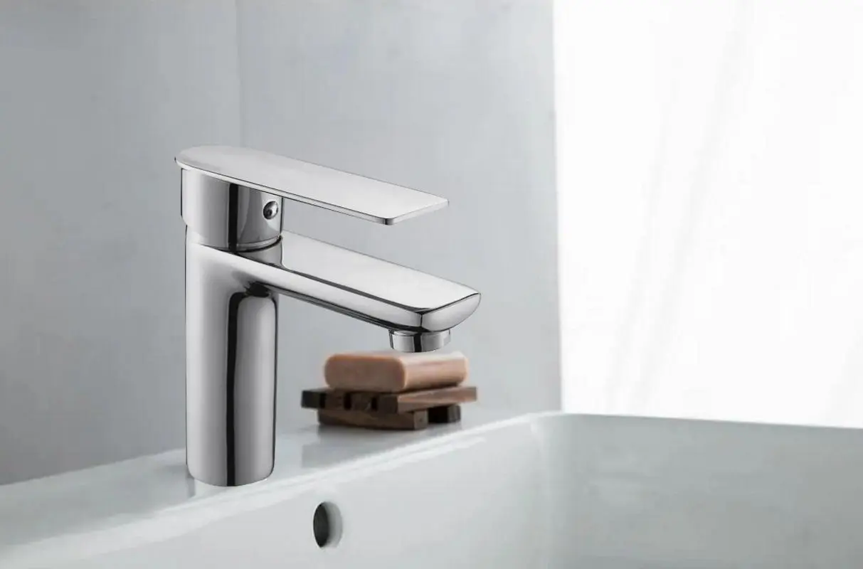 Смеситель для умывальника RJ Stern RBZZ004-1 (Chrome)