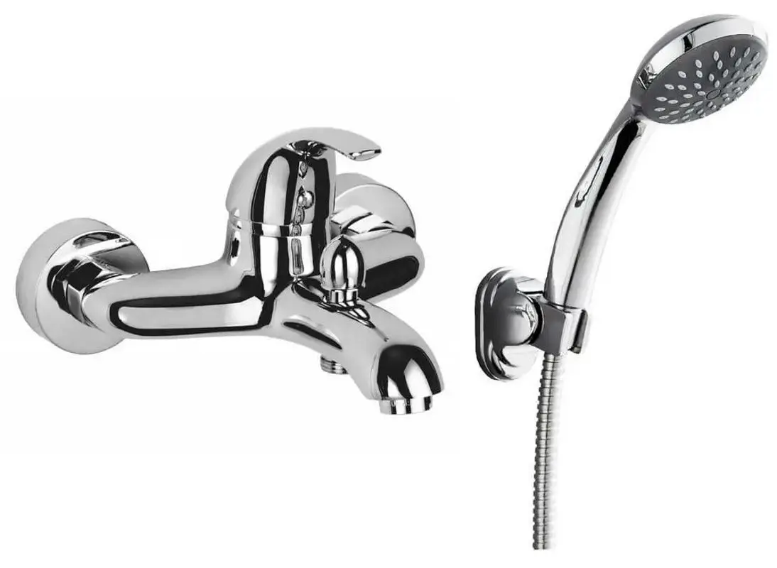 Смеситель для ванны и душа RJ Aurora RBZ029-3 (Chrome)