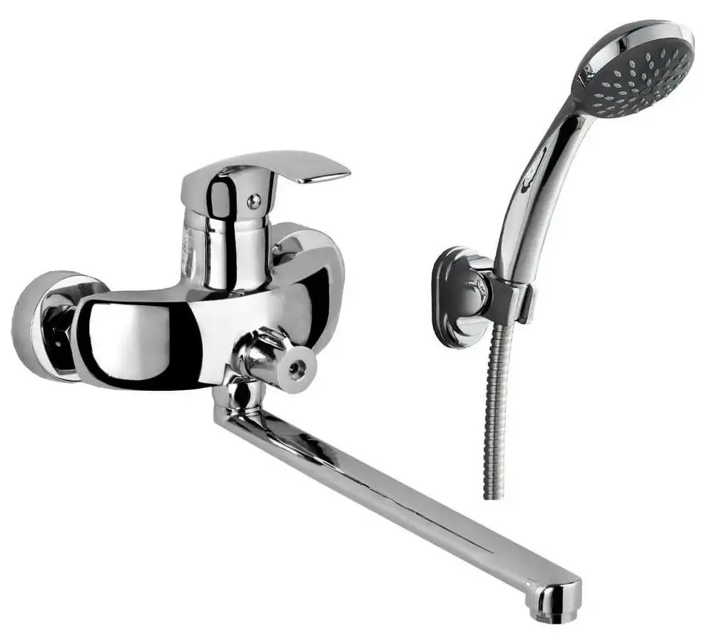 Смеситель для ванны и душа RJ Baron RBZ014-9B (Chrome)