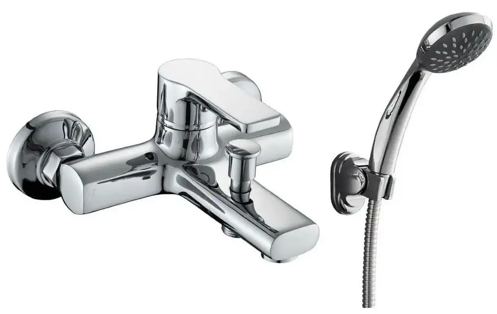 Смеситель для ванны и душа RJ Duct RBZ079-3 (Chrome)